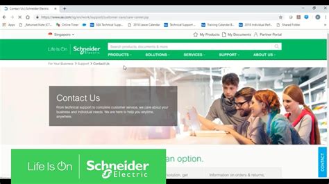 schneider electric chat